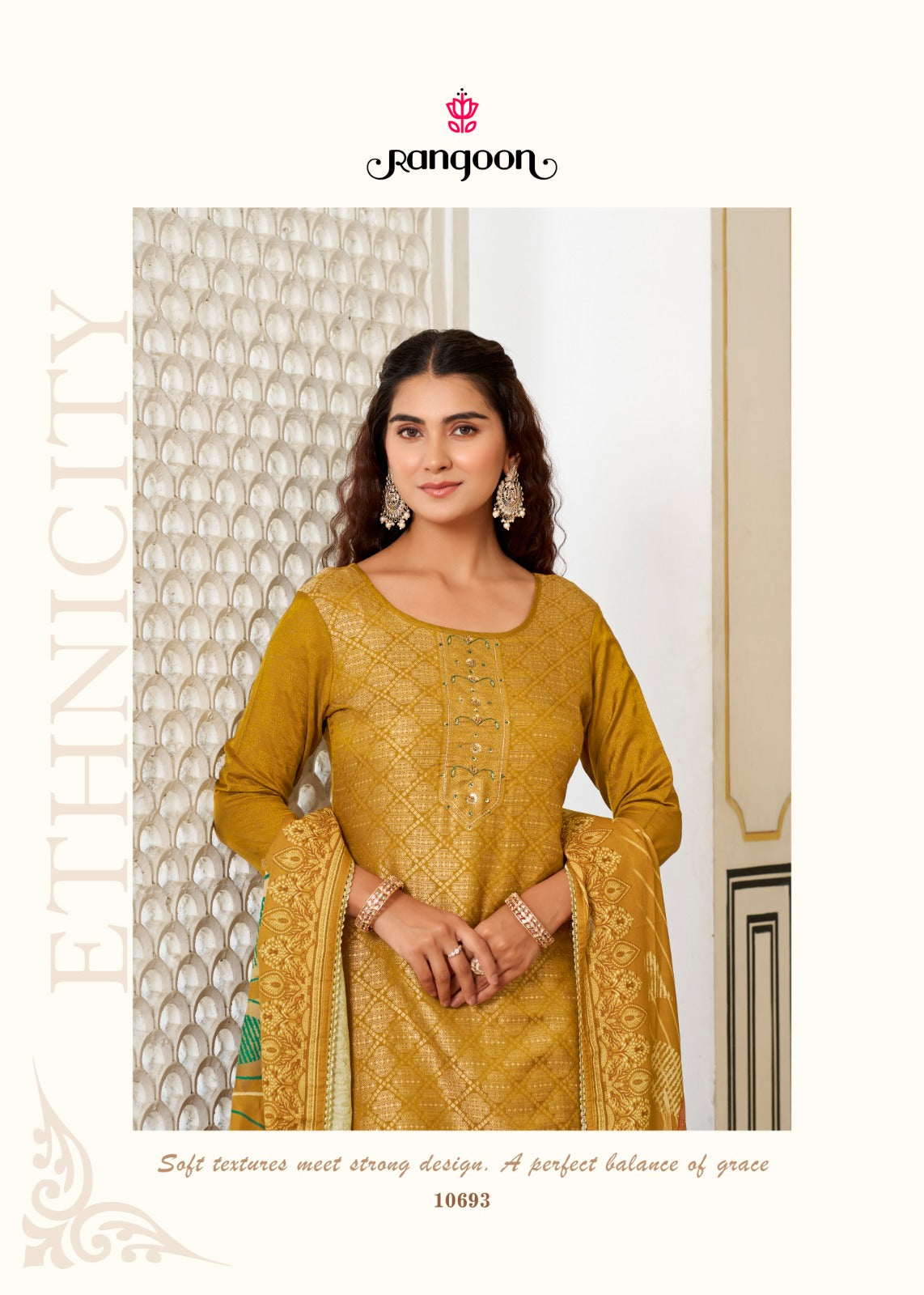 Vedanchi Rangoon Viscose Muslin Readymade Pant Style Suits Wholesaler Ahmedabad