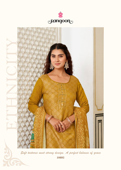 Vedanchi Rangoon Viscose Muslin Readymade Pant Style Suits Wholesaler Ahmedabad