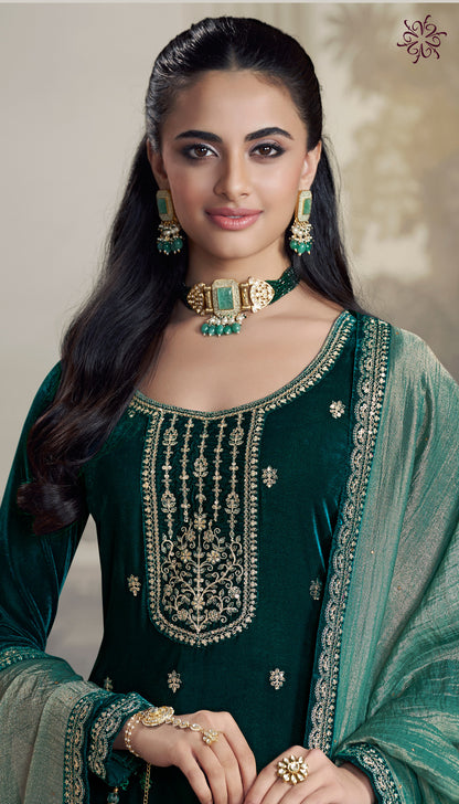 Vedanshi Vinay Fashion Llp Velvet Suits Wholesale Price