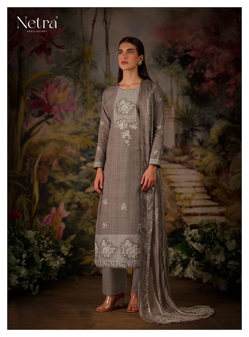 Vedehi Netra Cotton Pant Style Suits Supplier India
