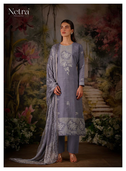 Vedehi Netra Cotton Pant Style Suits Supplier India