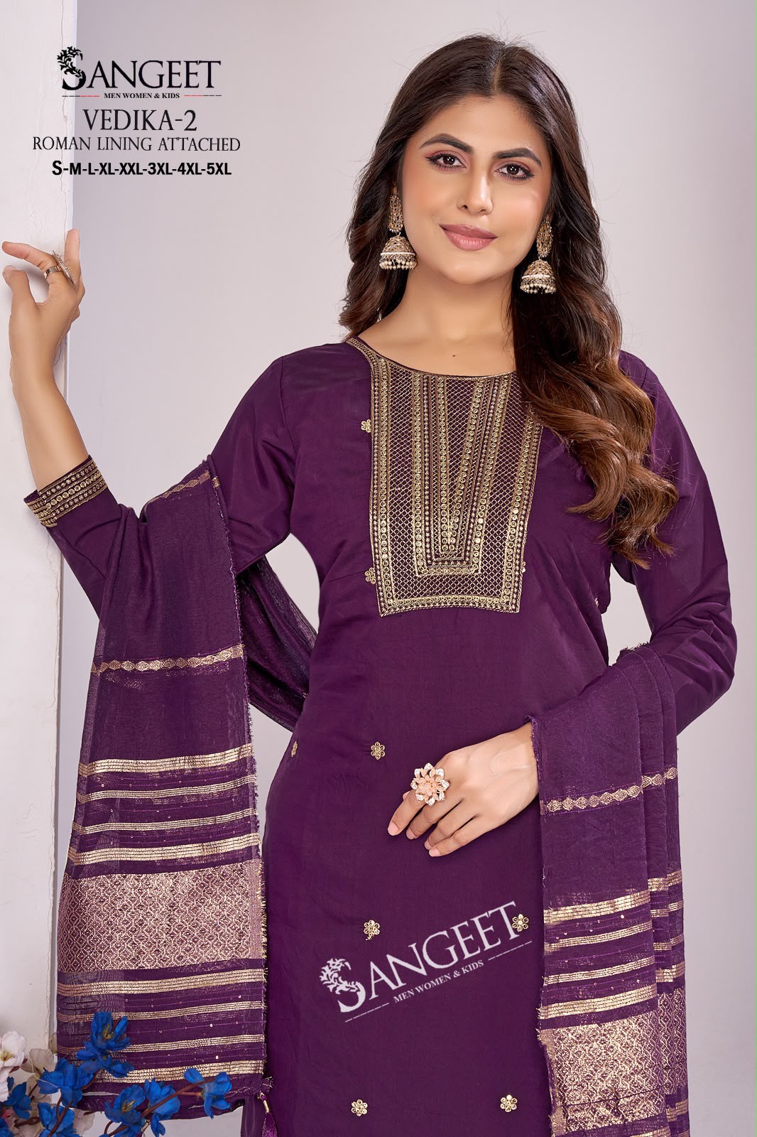 Vedika 2 Sangeet Roman Silk Readymade Pant Style Suits Supplier India