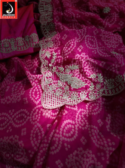 Vedika Jalnidhi Georgette Sarees Wholesale Price