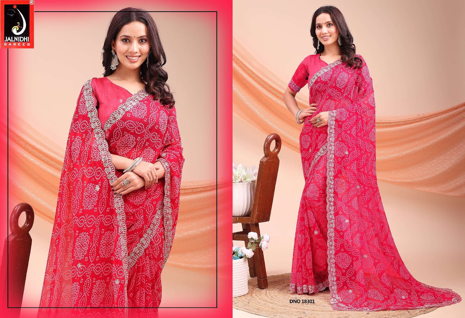 Vedika Jalnidhi Georgette Sarees Wholesale Price