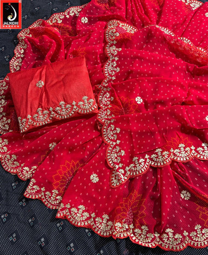 Vedika Jalnidhi Georgette Sarees Wholesale Price