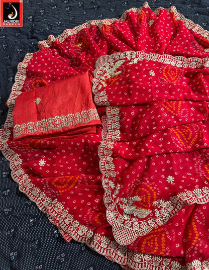 Vedika Jalnidhi Georgette Sarees Wholesale Price