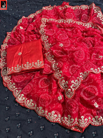 Vedika Jalnidhi Georgette Sarees Wholesale Price