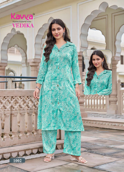 Vedika Vol 1 Kavya Capsule Co Ord Set Exporter India