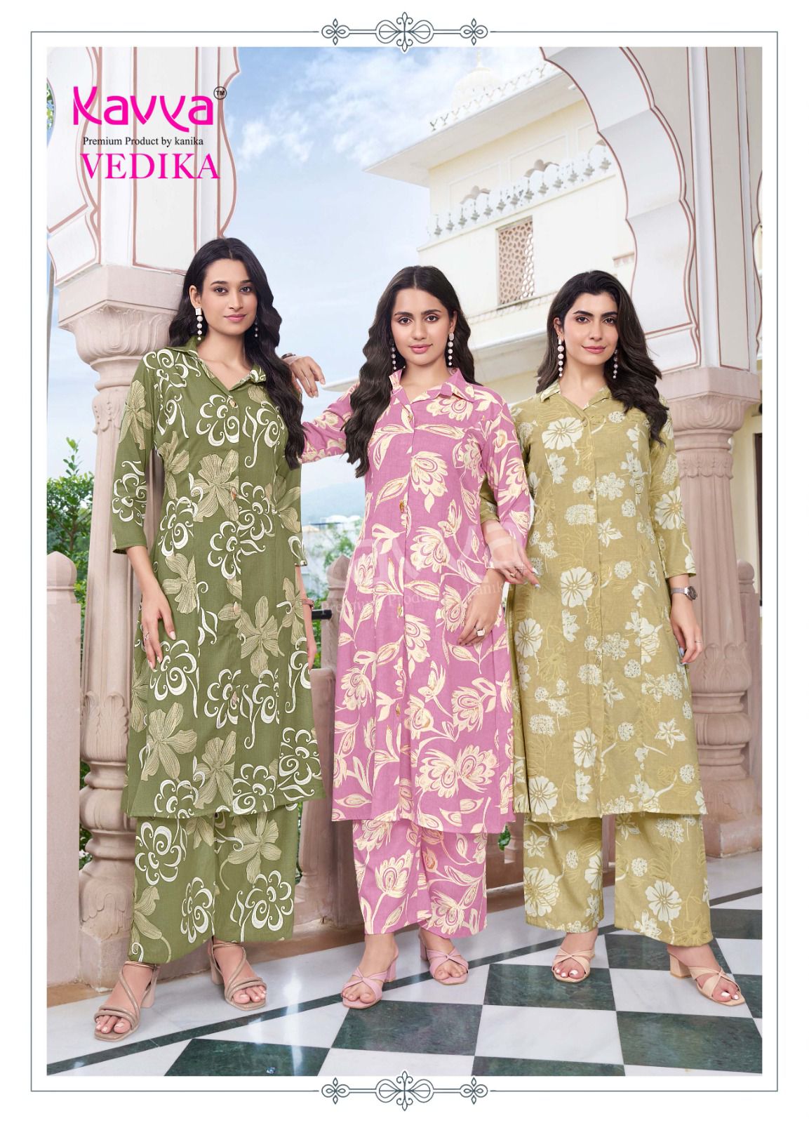 Vedika Vol 1 Kavya Capsule Co Ord Set Exporter India