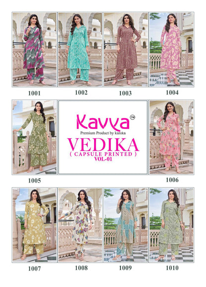 Vedika Vol 1 Kavya Capsule Co Ord Set Exporter India