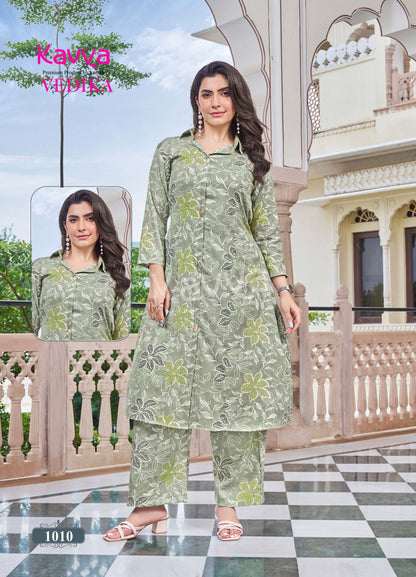 Vedika Vol 1 Kavya Capsule Co Ord Set Exporter India