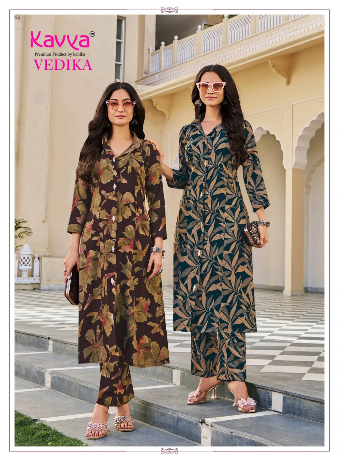 Vedika Vol 4 Kavya Capsule Co Ord Set Wholesale