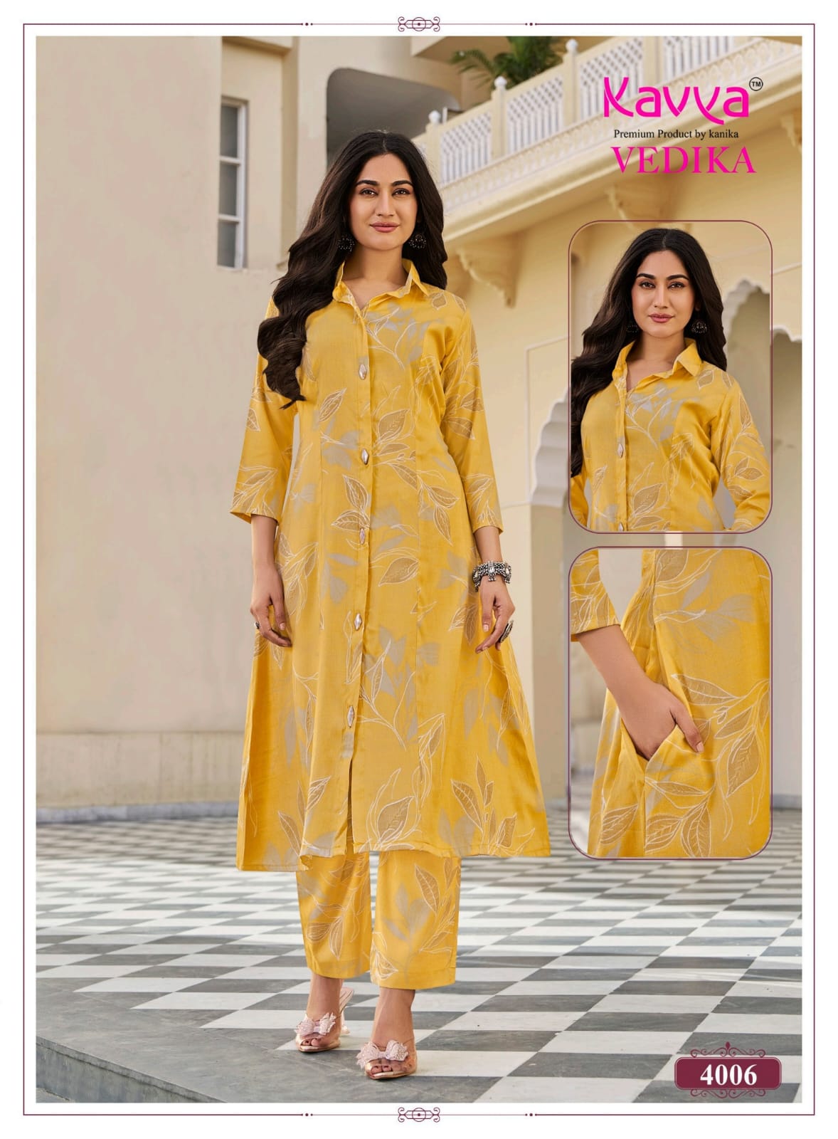 Vedika Vol 4 Kavya Capsule Co Ord Set Wholesale