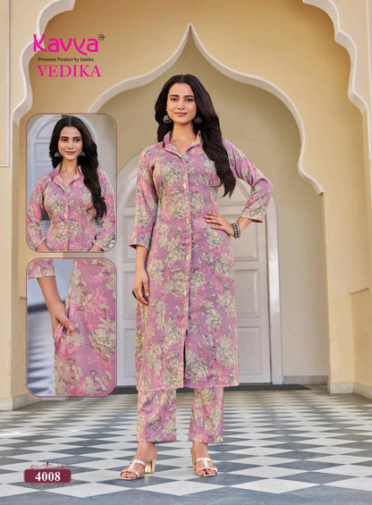 Vedika Vol 4 Kavya Capsule Co Ord Set Wholesale