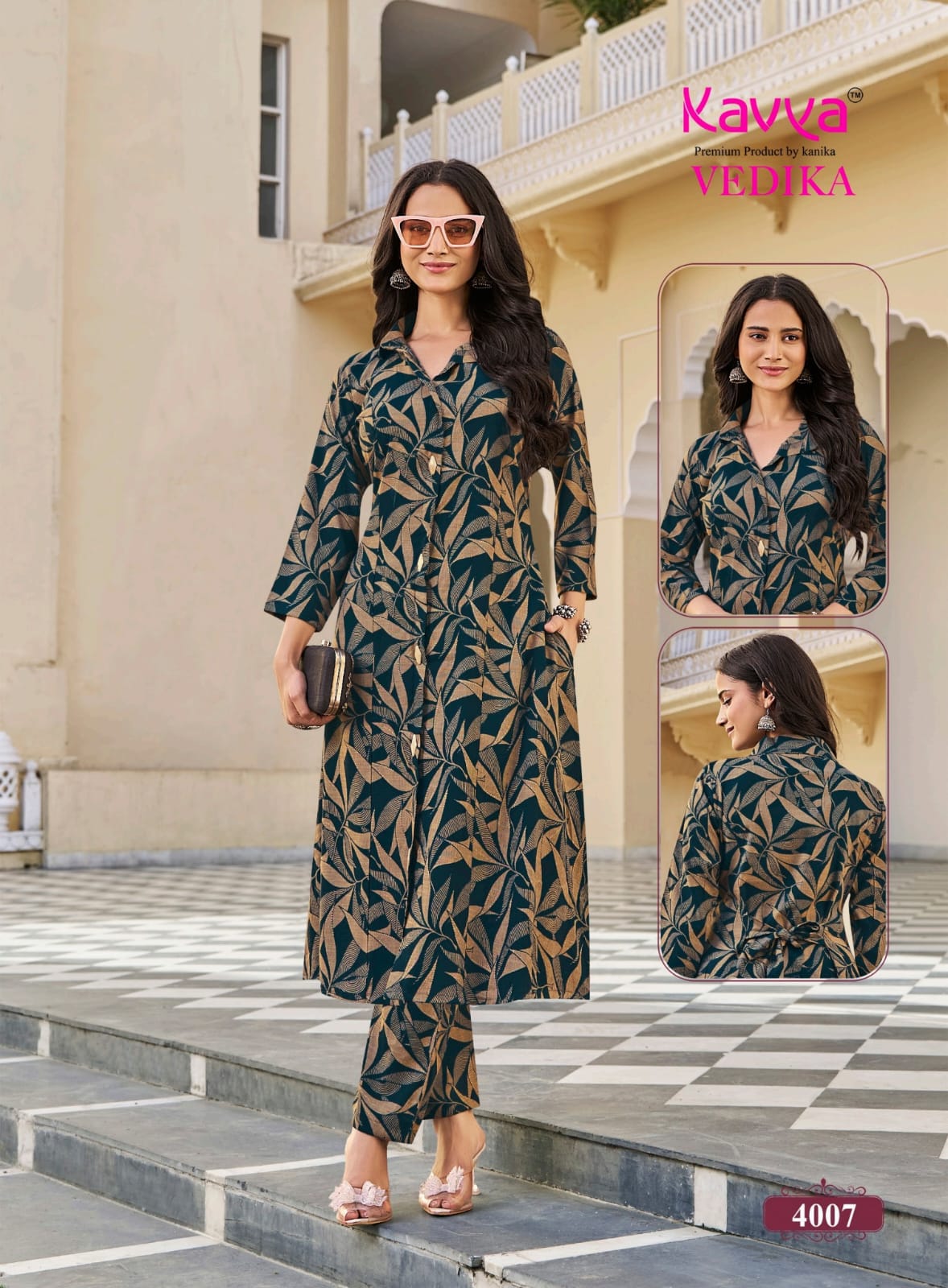 Vedika Vol 4 Kavya Capsule Co Ord Set Wholesale