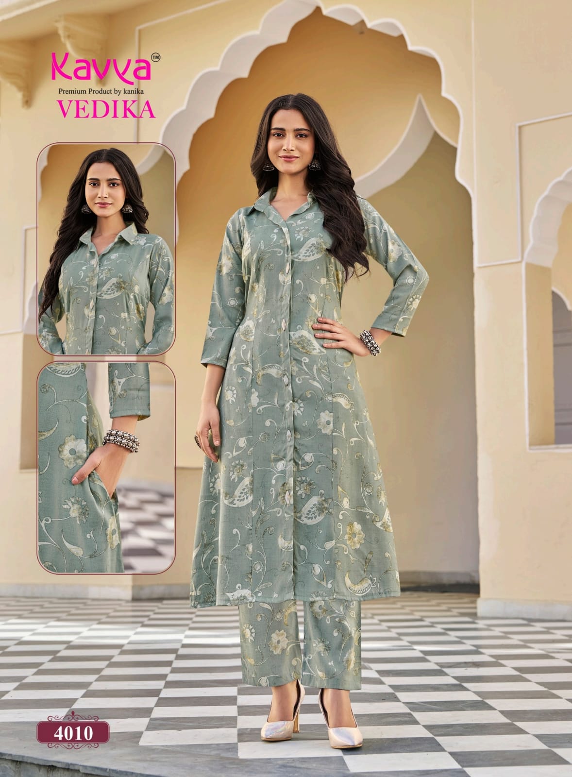 Vedika Vol 4 Kavya Capsule Co Ord Set Wholesale