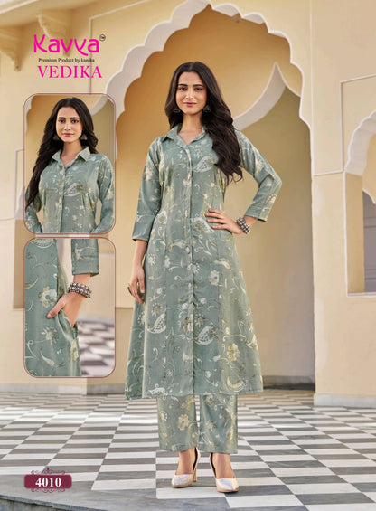 Vedika Vol 4 Kavya Capsule Co Ord Set Wholesale