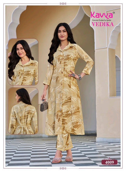 Vedika Vol 4 Kavya Capsule Co Ord Set Wholesale