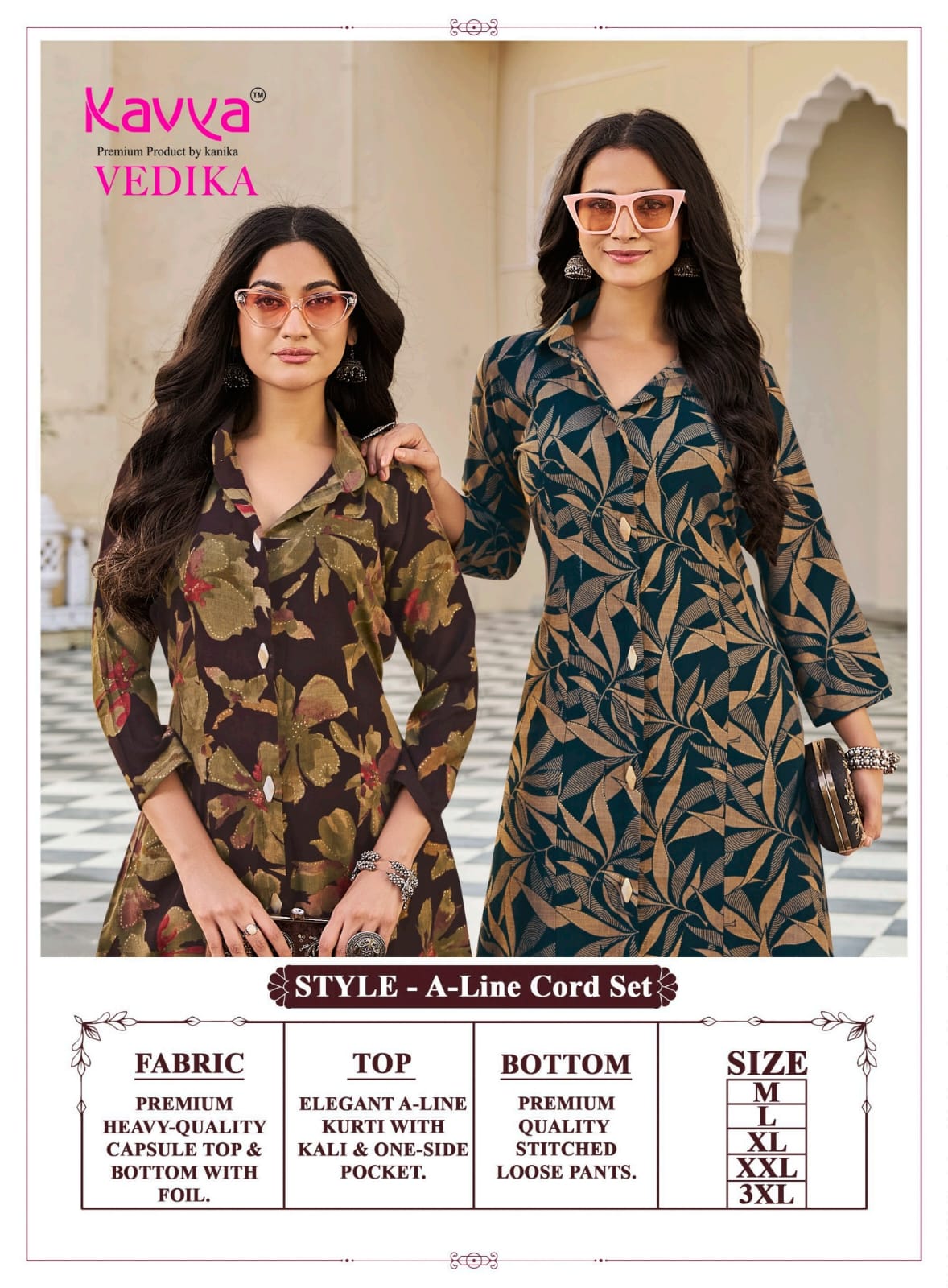 Vedika Vol 4 Kavya Capsule Co Ord Set Wholesale