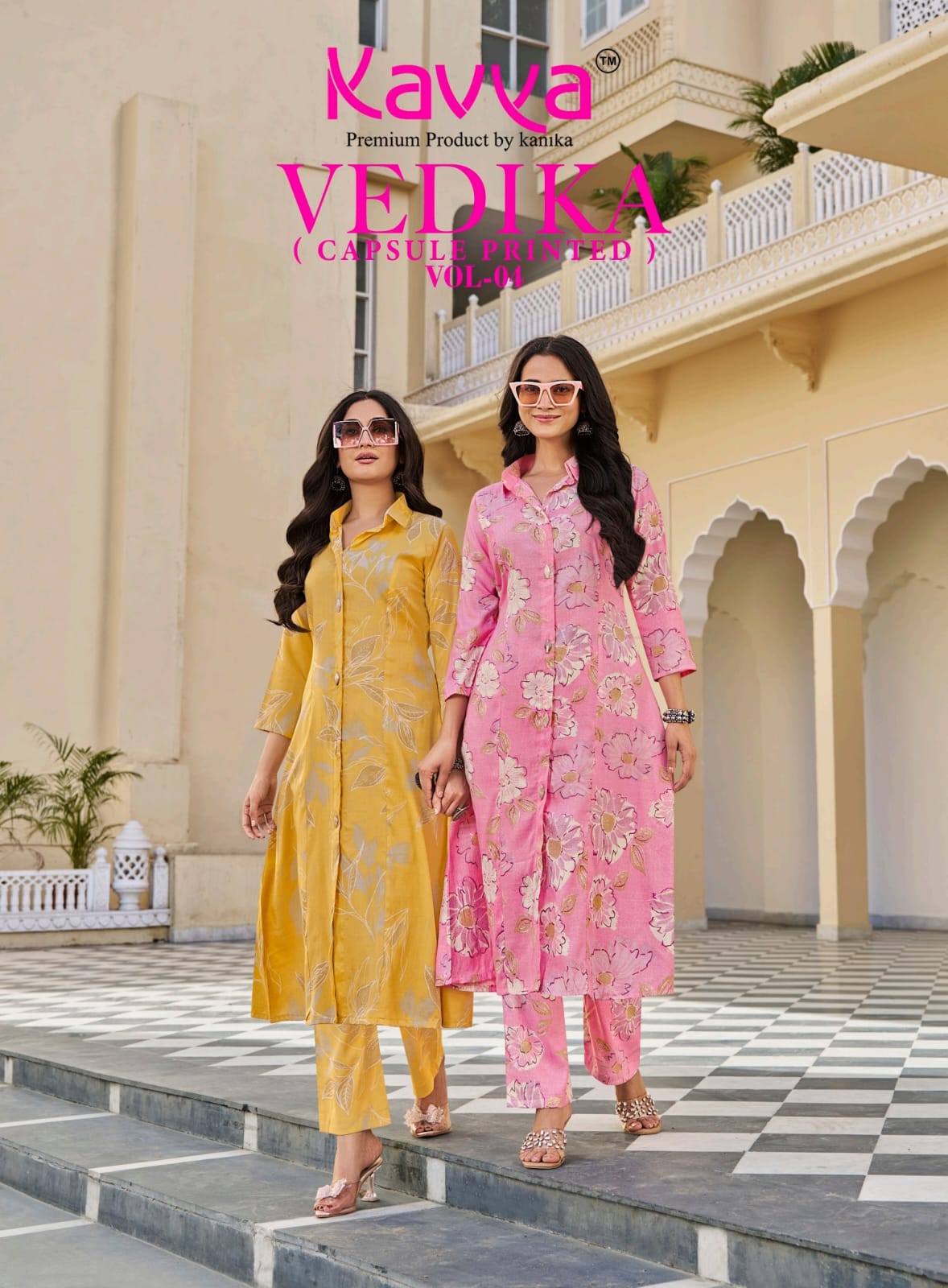 Vedika Vol 4 Kavya Capsule Co Ord Set Wholesale