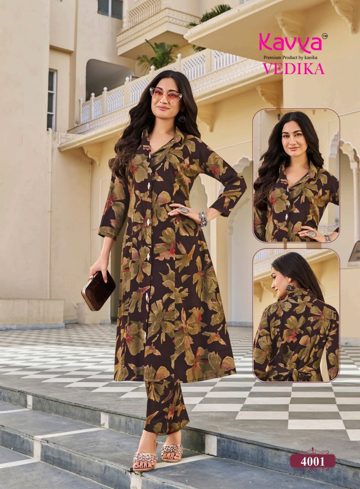 Vedika Vol 4 Kavya Capsule Co Ord Set Wholesale