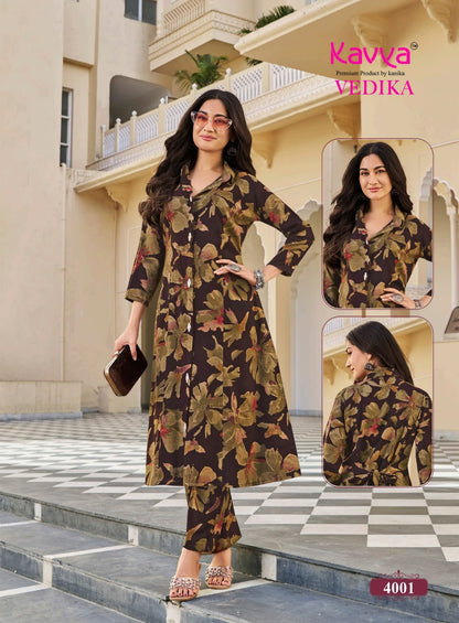 Vedika Vol 4 Kavya Capsule Co Ord Set Wholesale