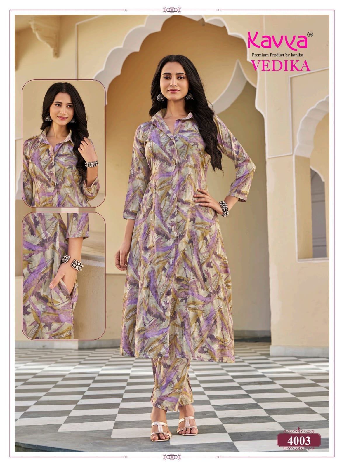 Vedika Vol 4 Kavya Capsule Co Ord Set Wholesale