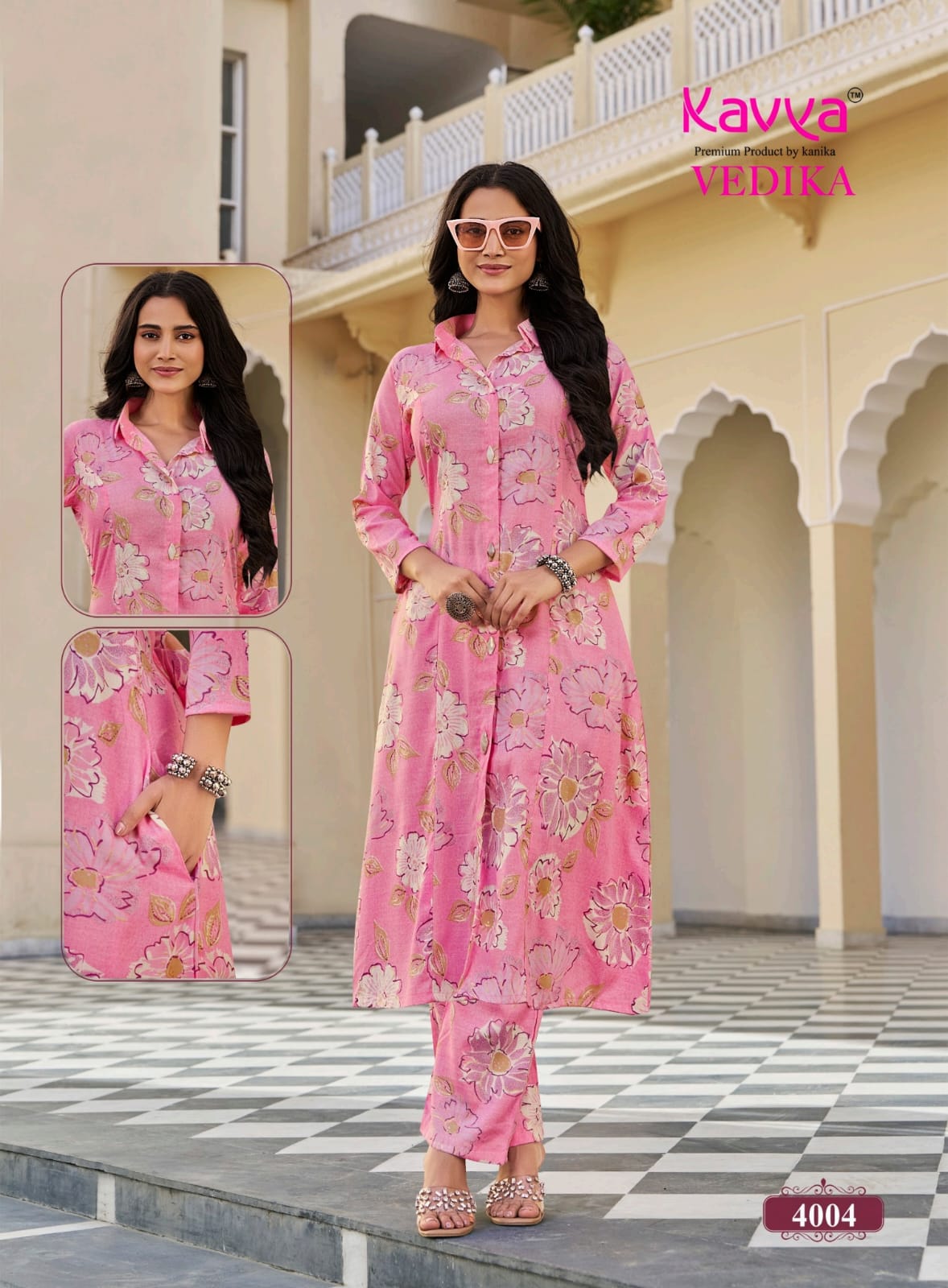 Vedika Vol 4 Kavya Capsule Co Ord Set Wholesale