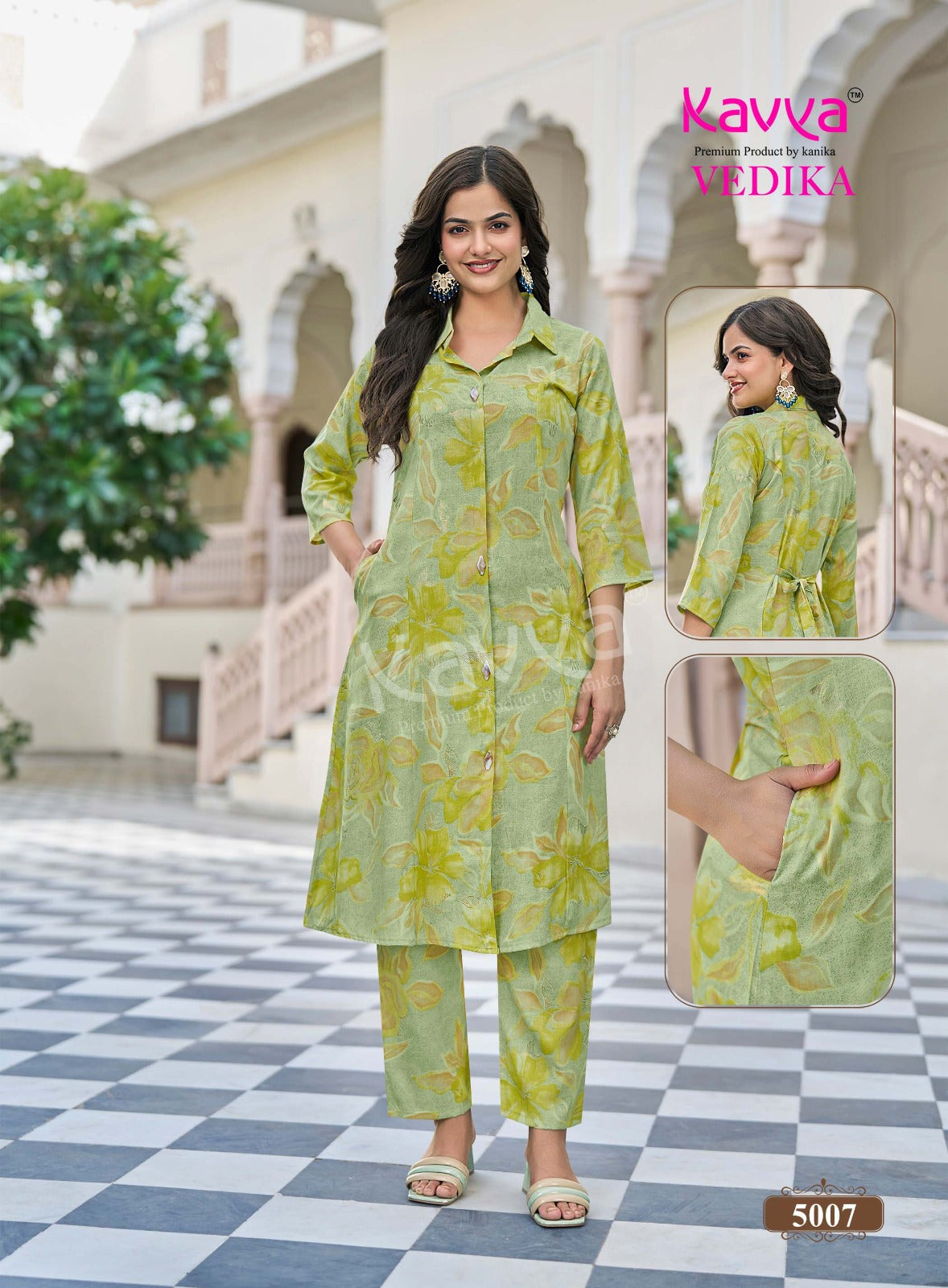 Vedika Vol 5 Kavya Capsule Co Ord Set Wholesale Rate