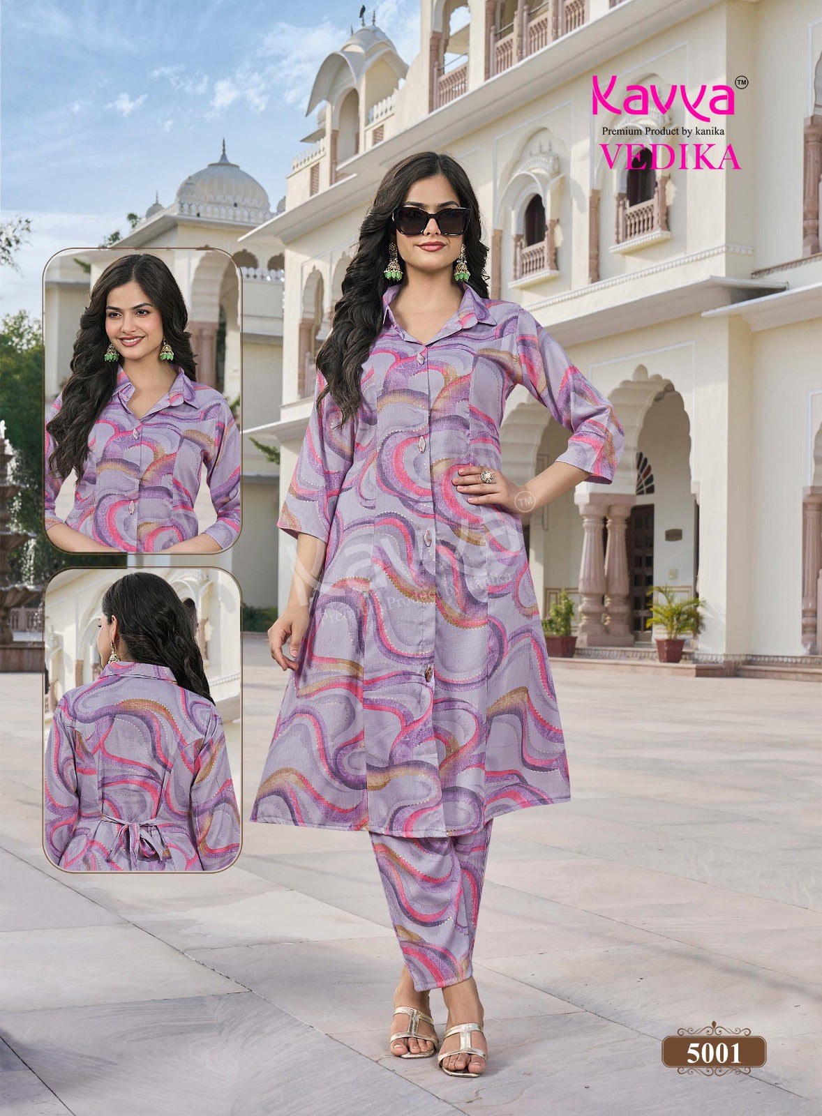Vedika Vol 5 Kavya Capsule Co Ord Set Wholesale Rate