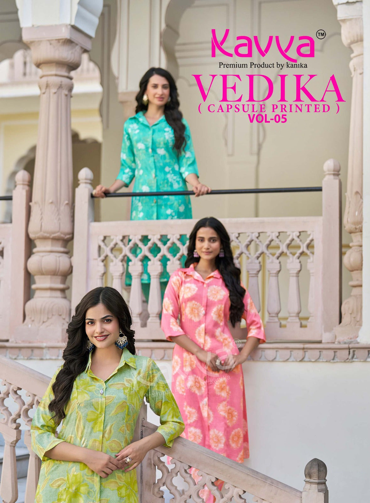 Vedika Vol 5 Kavya Capsule Co Ord Set Wholesale Rate