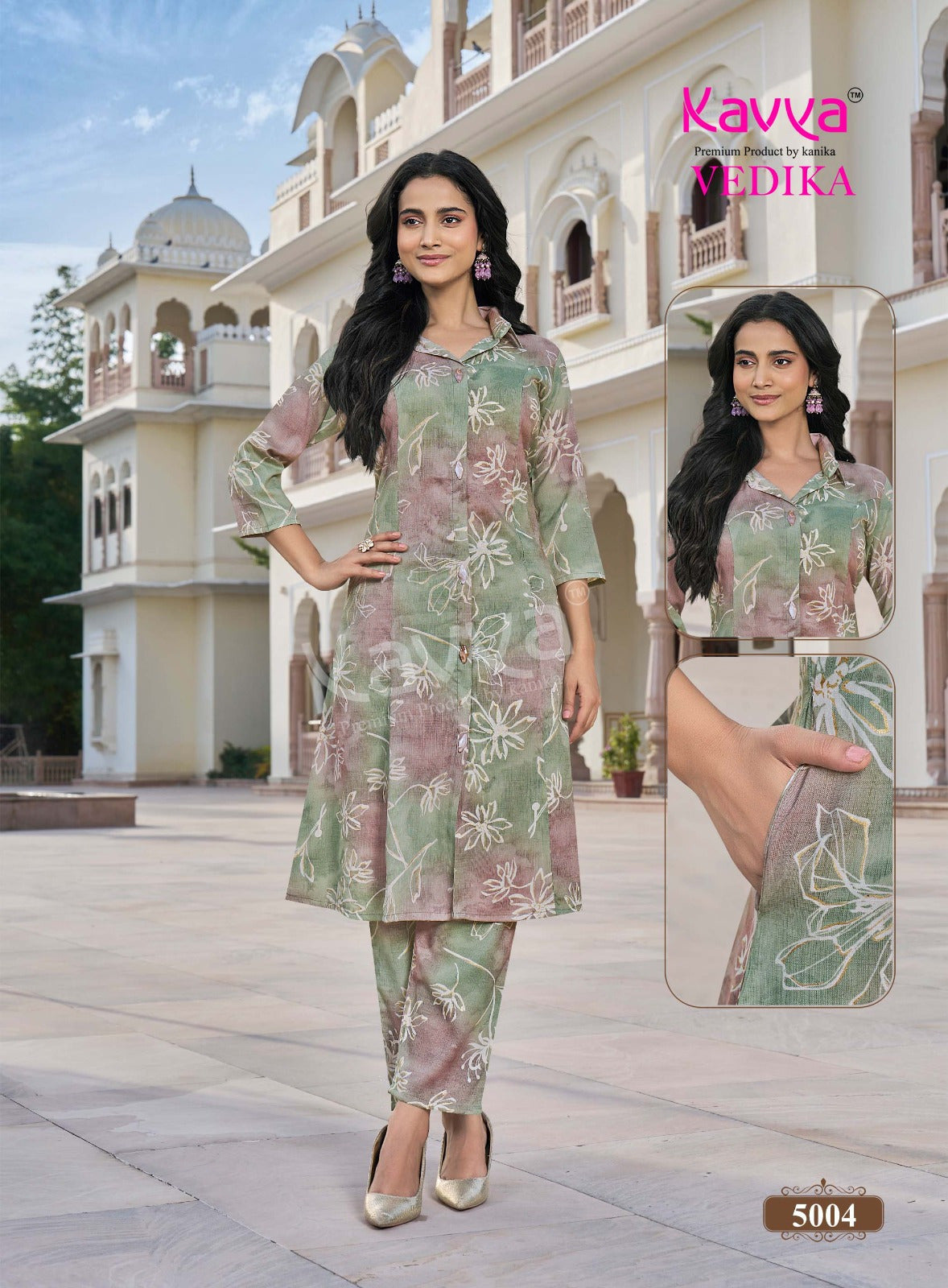 Vedika Vol 5 Kavya Capsule Co Ord Set Wholesale Rate
