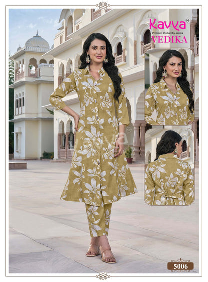 Vedika Vol 5 Kavya Capsule Co Ord Set Wholesale Rate