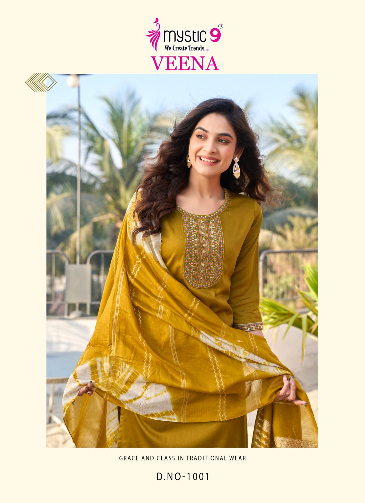 Veena Vol 1 Mystic 9 Jam Satin Readymade Pant Style Suits Wholesaler Ahmedabad