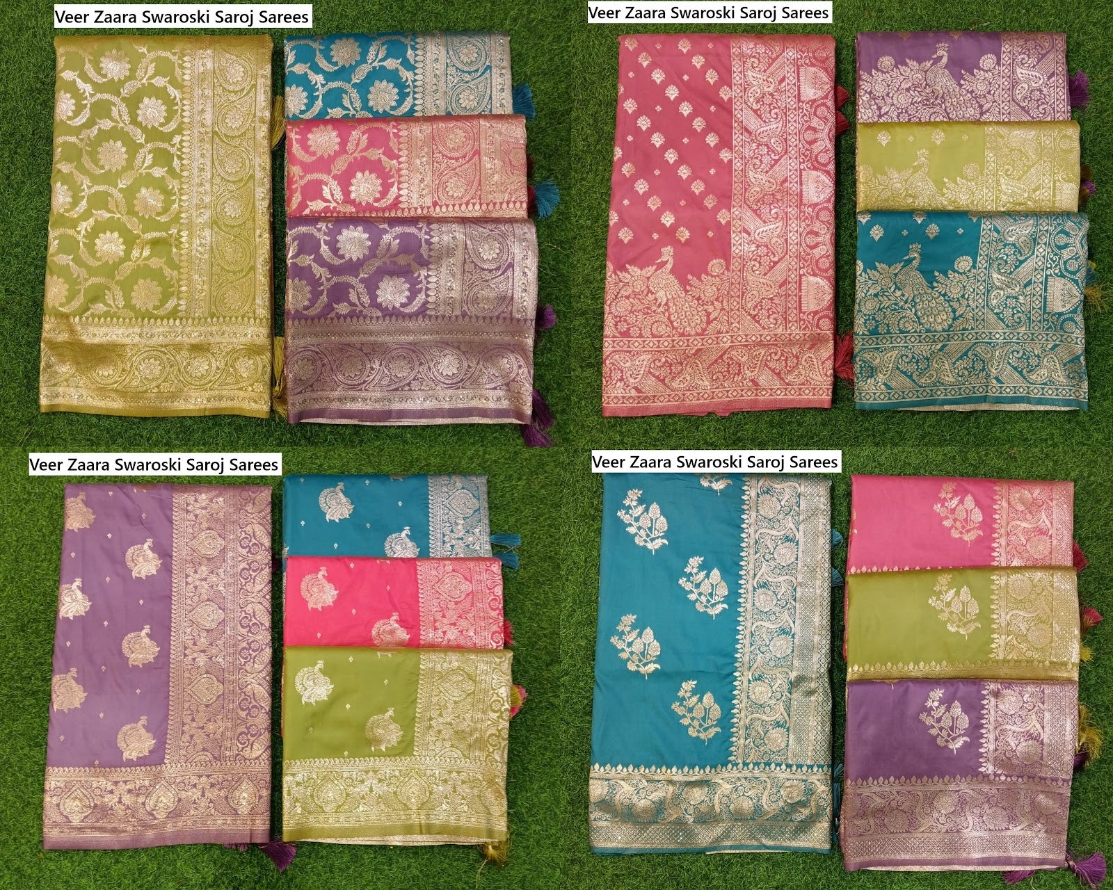 Veer Zaara Swaroski Saroj Sarees Wholesaler Gujarat