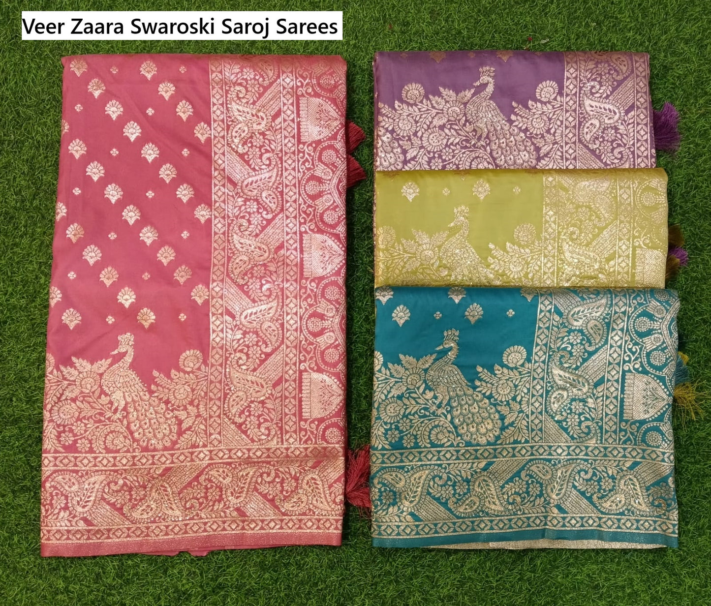 Veer Zaara Swaroski Saroj Sarees Wholesaler Gujarat