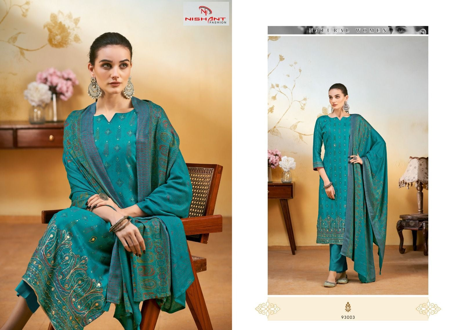 Veera Nishant Fashion Pashmina Suits Wholesale