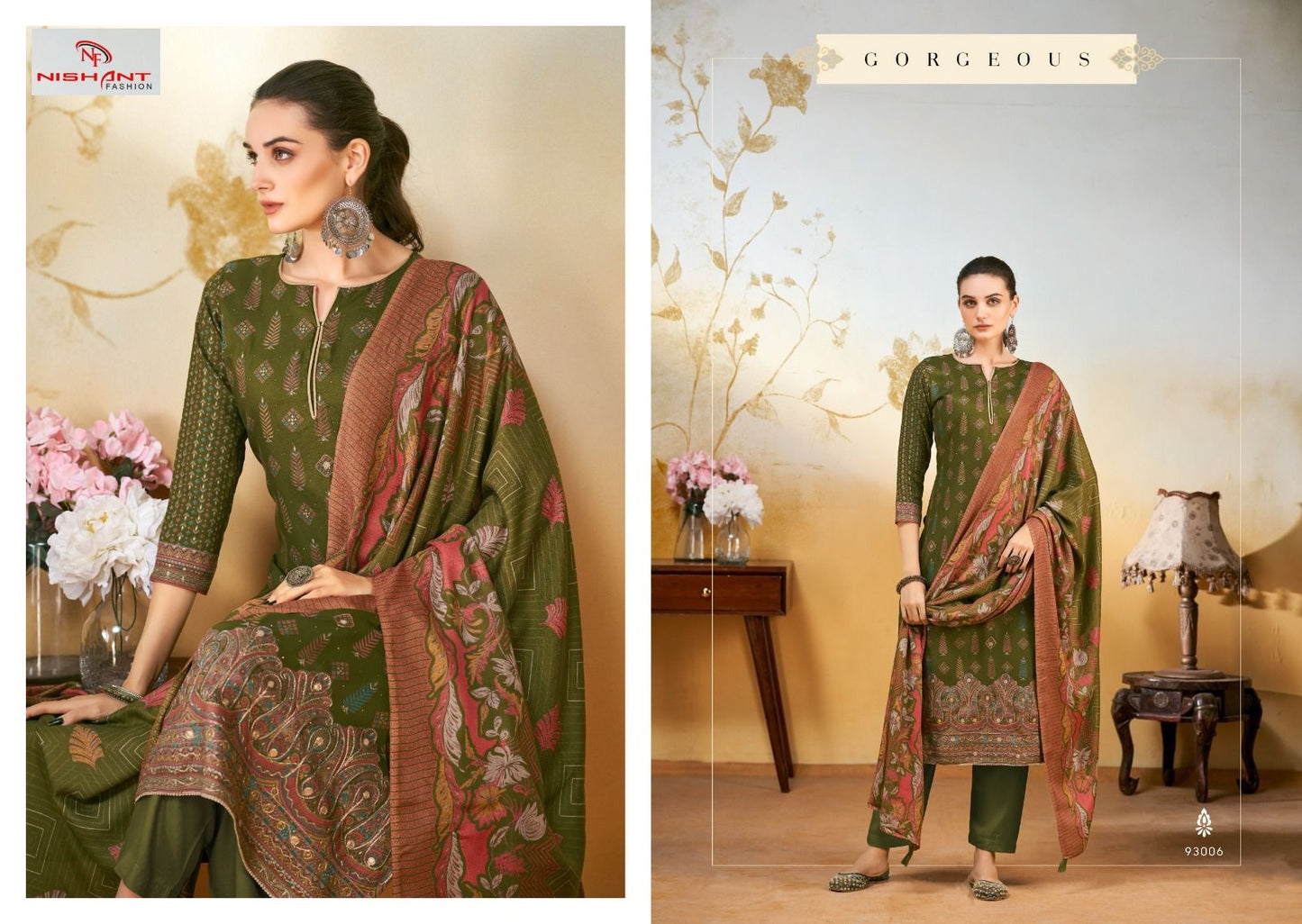 Veera Nishant Fashion Pashmina Suits Wholesale