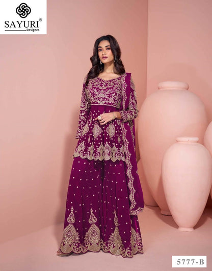 Veera Sayuri Georgette Readymade Suits Wholesale Price