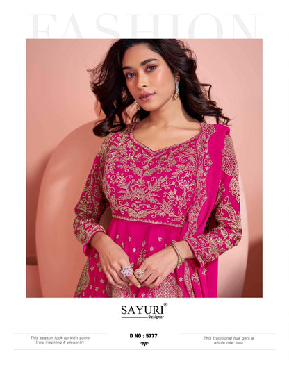 Veera Sayuri Georgette Readymade Suits Wholesale Price