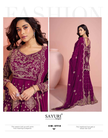 Veera Sayuri Georgette Readymade Suits Wholesale Price