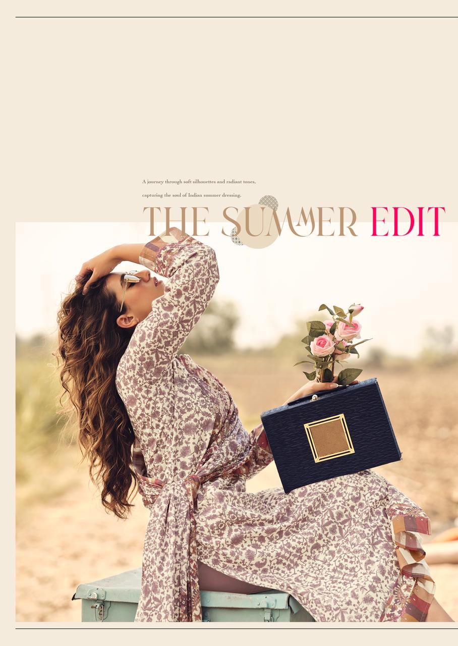 Veil Of Summer Sanna Fashion Cotton Pant Style Suits Wholesale Price