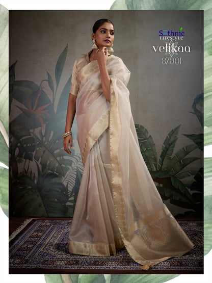 Velikaa Sethnic Tissue Sarees Manufacturer Gujarat