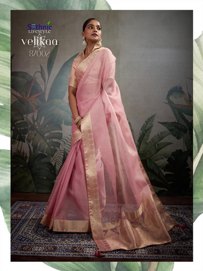 Velikaa Sethnic Tissue Sarees Manufacturer Gujarat