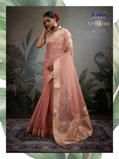 Velikaa Sethnic Tissue Sarees Manufacturer Gujarat