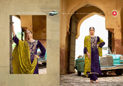 Veneshiaa Vol 2 Triple Aaa Velvet Suits Manufacturer Ahmedabad