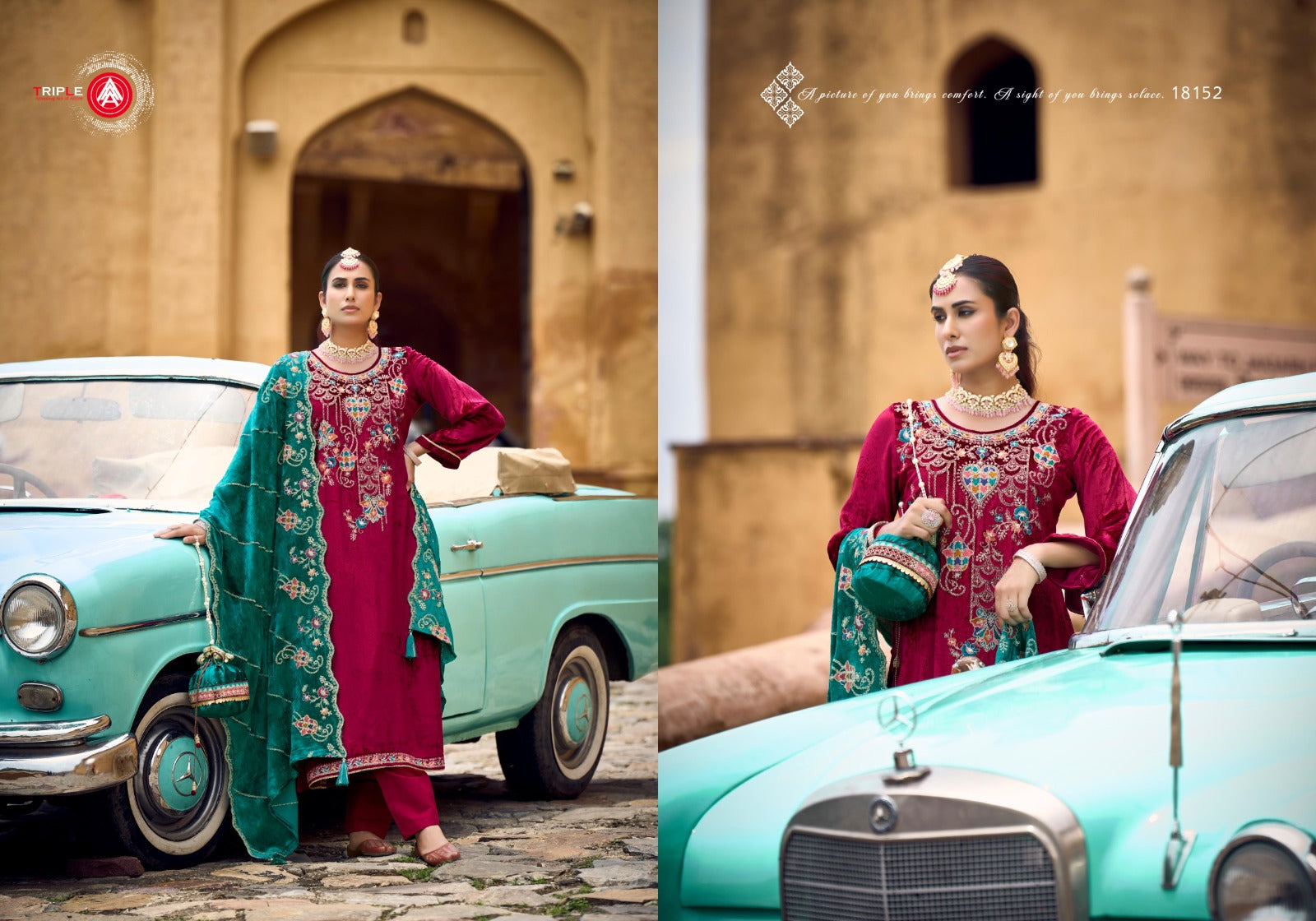 Veneshiaa Vol 2 Triple Aaa Velvet Suits Manufacturer Ahmedabad