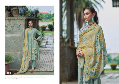 Venetian Rang Fashion Viscose Muslin Pant Style Suits Exporter