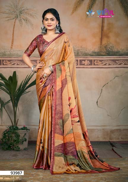 Venice Vipul Simmer Sarees Supplier Gujarat