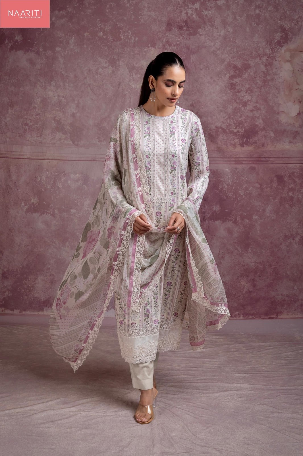 Venisa Naariti Cotton Pant Style Suits Exporter Ahmedabad